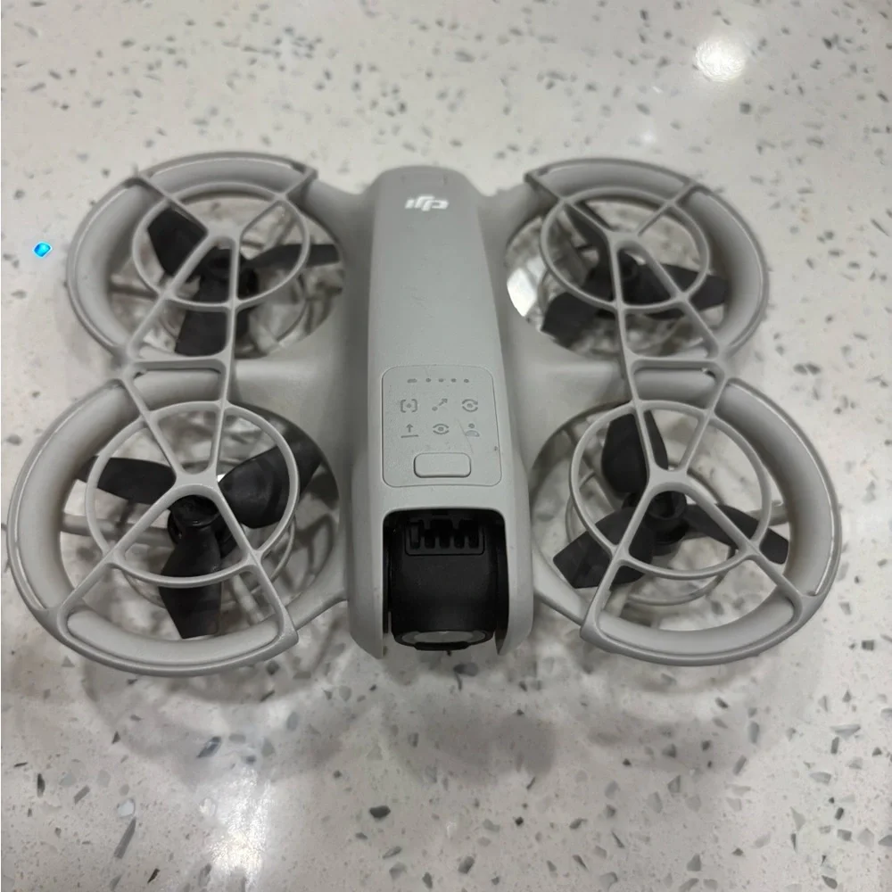 DJI Gray Drone with Controller and Accessories